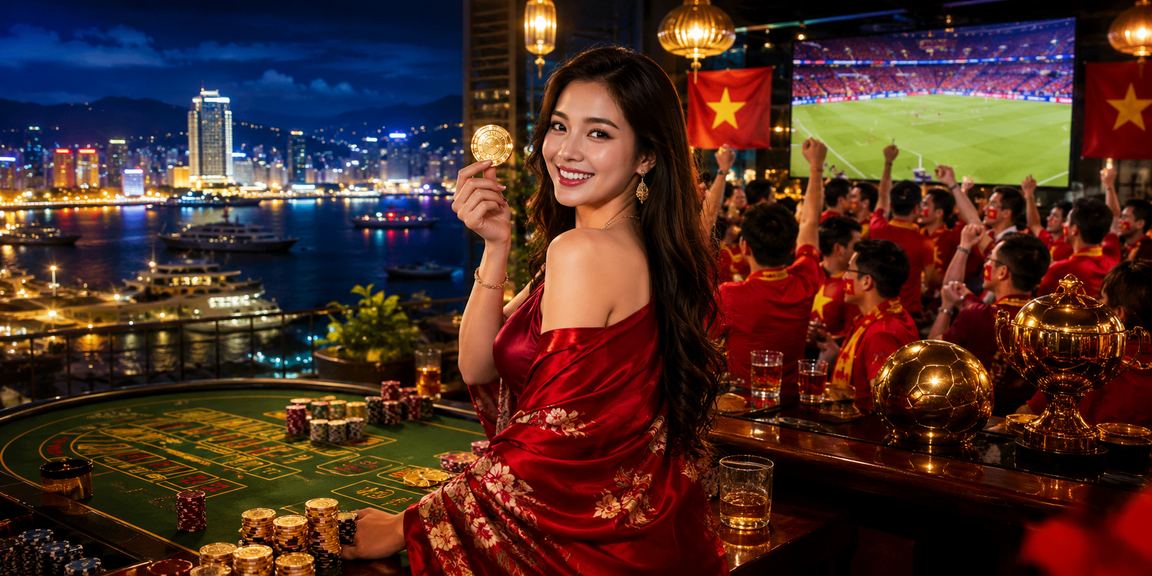 Người chơi Baccarat trực tuyến tại Nha Trang sử dụng điện thoại di động trên bãi biển