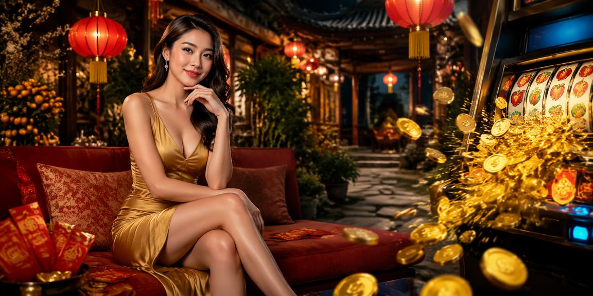 Người dùng Ninh Bình chơi slot game trên điện thoại dưới ánh đèn lồng